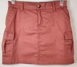 Lee normale Passform lachsrosa Skort Stretch-Taille 30 x 16,5 Damen Medium Größe 6 - Bild 1 von 3