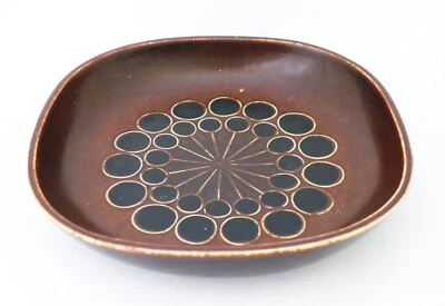 Cuenco cuadrado grande - Hertha Bengtson - Rörstrand - años 70 Foto 1 de 4