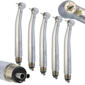 5 Stück COXO Handstück Dental Hochgeschwindigkeitsturbine 4 Loch LED E Generator NSK PanaMAX - Bild 1 von 18