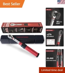 Compact 1/4'' Torque Wrench with 90-Tooth Gear - High Precision for Mechanics - Picture 1 of 10