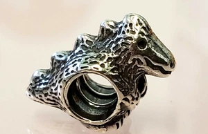 PANDORA | STERLING SILVER DINOSAUR CHARM ✪NEW✪ 790407 AUTHENTIC RARE RETIRED REX - Picture 1 of 10