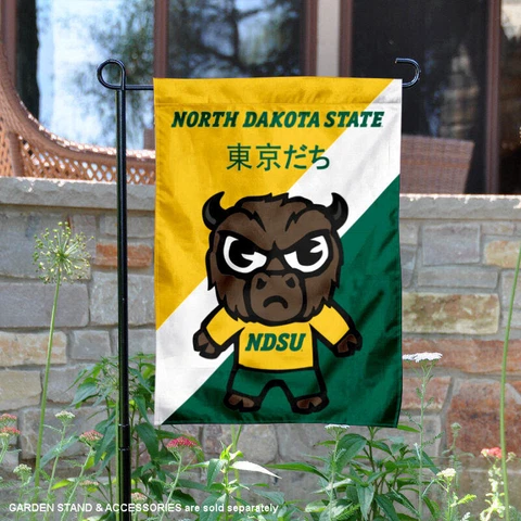 NDSU Bison Tokyodachi Garden Flag and Yard Banner Cover