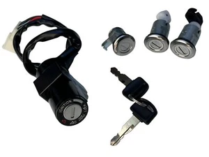 Set Schlösser Block Start Mit Schlüssel Für HONDA Sj 50 Bali (1993-1998) - Imagen 1 de 8