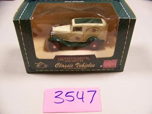 1932 FORD PANEL TRUCK, ANHEUSER BUSCH, 1/43 SCALE (ITEM #3547) - Picture 1 of 4