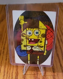 Extremely RARE (SPONGE With SPACHULA 2009 topps spongebob) OPEN TO OFFERS - Picture 1 of 2