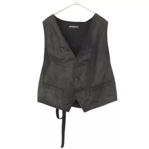 ANN DEMEULEMEESTER 23SS COATED GILLEVEST 2301-W-WA03-FA252-099 BLACK Used - Picture 1 of 4