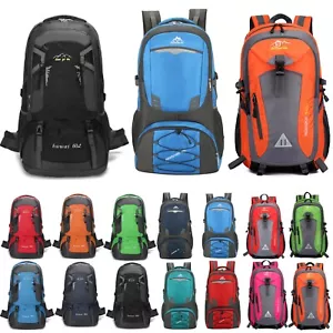 40L/60L/85L Waterproof Outdoor Hiking Rucksack Camping Bag Travel Backpack - Picture 1 of 48