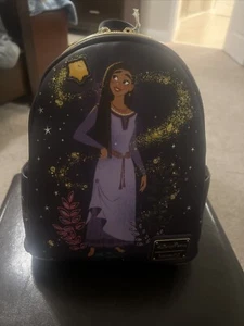2023 Disney Parks Loungefly Wish Movie Backpack Asha And Star New - Picture 1 of 2