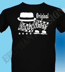 Camiseta Original Rude Boy Skinhead Reggae Ska 2 Tono The Specials Madness Años 70 60 - Imagen 1 de 7