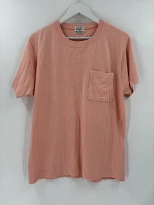 Vintage Jockey T-Shirt Damen Medium Lachs Rosa Kurzarm Tasche Tee Baumwolle - Bild 1 von 16