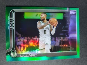 Damian Lillard 2025-26 Topps Basketball Green Rainbow /99 - Picture 1 of 2