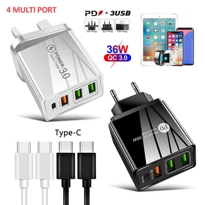 For Xiaomi Poco F7 Pro M7 X6 X7 Pro 36W USB PD Fast Charger Power Adapter Plug - Image 1 of 4