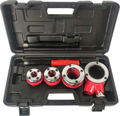 Pipe Threading Tool with Ratchet Handle 3 Stock Dies 1/2", 3/4", 1" (NPT) - Image 1 of 4