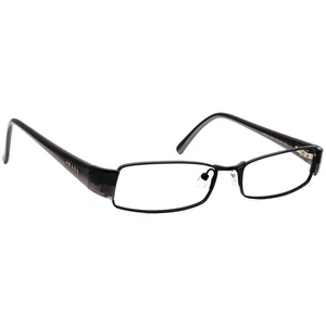 Prada Eyeglasses VPR 53H 765-1O1 Black/Gray Rectangular Frame Italy 52[]16 135 - Picture 1 of 6