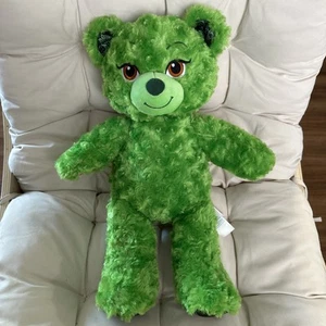 "Animal de peluche Build a Bear Wicked Green Bear 16"" raro leer para descripción" - Imagen 1 de 11