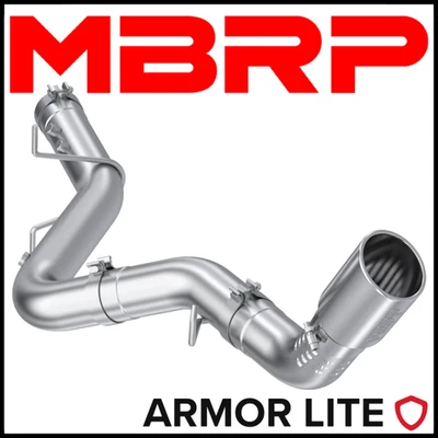 Дизельная выхлопная труба MBRP Armor Lite DPF-Back 20-25 Silverado 2500/3500HD Ext/Crew 6,6 - Изображение 1 из 2
