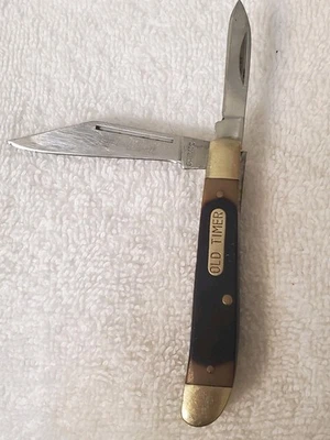 OLD TIMER LIMITED EDITION 2-BLADE FOLDING KNIFE 72OT (2016) Ships Free!! - Image 1 of 4