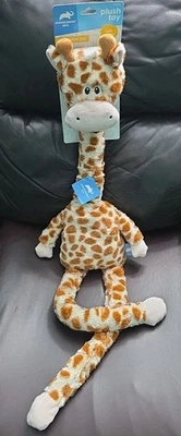 Animal Planet 36" Jirafa Perro Juguete con Jumbo Chirrido en el Área del Cuello, AP9253 Nuevo Foto 1 de 4