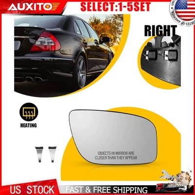 Espejo retrovisor térmico derecho 1-5X Fit Mercedes W211 clase E 07-09 E280 E320 E350 E550 Foto 1 de 4