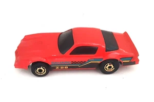 1986 Hot Wheels Chevy Camaro Z-28 Red HOGD Hot Ones Gold Rims Nice Vintage Car - Picture 1 of 6