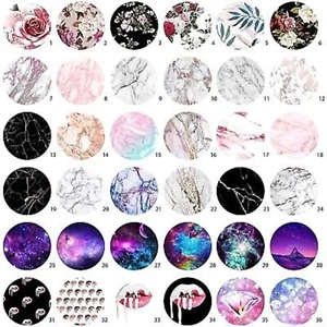 Pop Out Socket Holder Selfie Finger Grip Stand For Mobile Phone iPhone Samsung - Picture 1 of 40