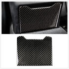 Carbon Fiber Interior Rear Seat Storage Box Cover Trim For Benz C E Glc Class Us