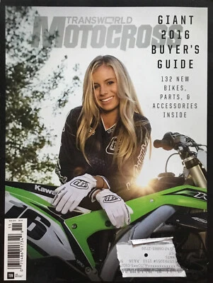 Transworld Motocross Magazine November 2016 Giant Buyers Guide - Poster Included - Image 1 of 4