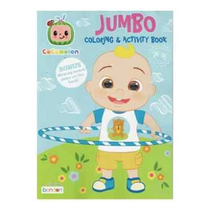 Cocomelon JJ JUMBO Coloring & Activity Book NEW ~ FREE SHIPPING! - Picture 1 of 4