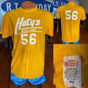 Vintage Southern Athletic T-Shirt Hoty’s Realtors Softball Team Baumwolle T-Shirt - Bild 1 von 8