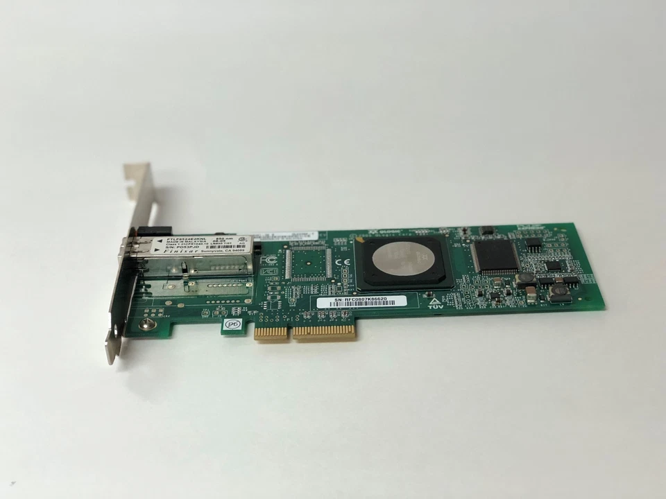 QLE2460-E-SP Qlogic SANBlade 4GB Single Port Fibre PCI-E CARD - Image 1 of 1