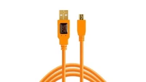 Tether Tools CU5451 TetherPro USB 2.0 A Male to Mini-B 5 Pin Cable - 15 Feet - Picture 1 of 1