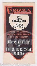 Carbola Disinfecting Paint Insect Control for Cattle Pigs Poultry Advertising