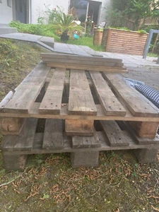 Industriepaletten 200cm x 80cm. Holz. Abholung Potsdam - Bild 1 von 3