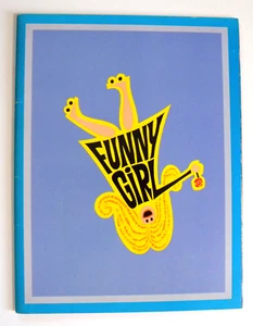Vintage Movie Program FUNNY GIRL 1968 Barbra Streisand Omar Sharif William Wyler - Picture 1 of 7