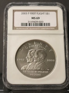 2003. P FIRST FLIGHT. MS 69 NGC - Picture 1 of 1