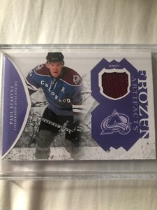 2011-12 UPPER DECK ARTIFACTS PAUL STASTNY PURPLE FROZEN JERSEY AVALANCHE