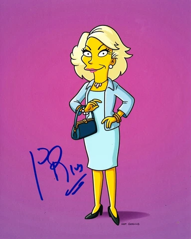 JOAN RIVERS SIGNED 8X10 PHOTO AUTOGRAPH THE SIMPSONS FOX FASHION ICON COA A Cover