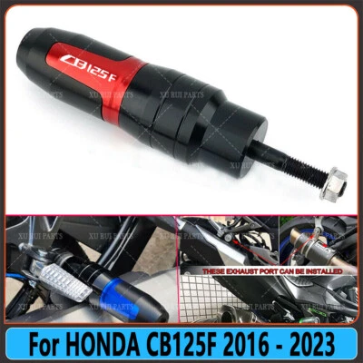 M8 For HONDA CB125F 2016 - 2023 NEW Frame Slider Crash Exhaust Slider Protector Foto 1 de 4