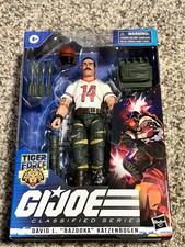 G.I. Joe Classified Series Action Figure David L. Bazooka Katzenbogen - Tiger Force 2023, 15 Cm, Giocattolo Ufficiale Per Collezionisti, Hasbro