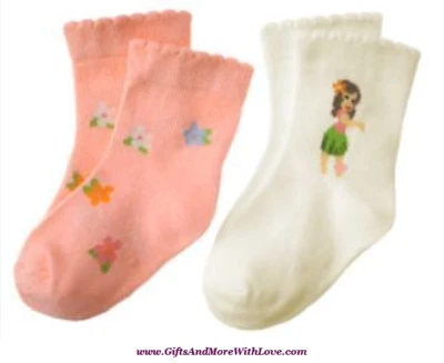 Gymboree NWT GIRLS SOCKS PAIR SET 0 3 6 12 18 24 2T 3T 4T ~ U PICK SIZE / THEME - Image 1 of 4