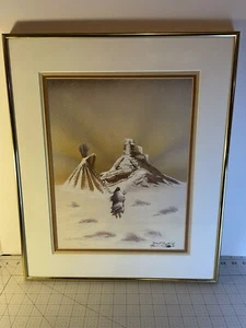 Robert Redbird American Indian Limited Edition Print, Framed, Signed & Numbered - Picture 1 of 12