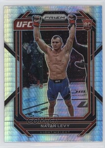 2023 Panini Prizm UFC Hyper Prizm Natan Levy #176 Rookie RC