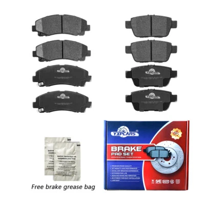 Pastillas de freno delanteras y traseras de cerámica para Acura TL Honda Ridgeline 2009 2010-2014 Foto 1 de 4