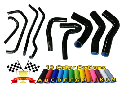 Manguera de silicona negra Fit Mazda MX-5 MX5 Miata 1,8 L BP 1994-1997 95 96 Foto 1 de 4