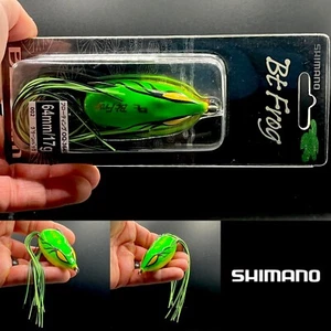 Shimano BT Frog JDM import “Spec Green” 2.5” 5/8 Oz Topwater Bass Fishing Lure - Picture 1 of 14