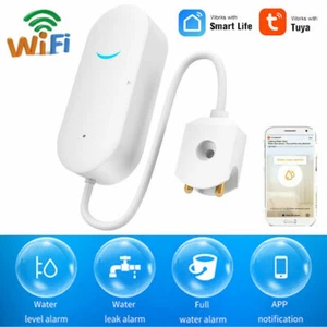 WIFI Water Leak Sensor Alarm Flood Leakage Detector Alert Alexa Google IP67 P8H7 - Picture 1 of 12