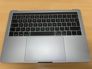 Apple MacBook Pro 13" 2018 A1989 EmC3358 Grey Palmrest Trackpad Battery Complete - Picture 1 of 12