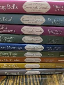 Lot of 9 Savannah Secrets Guideposts Hardcover Books Mixed Titles - Picture 1 of 4