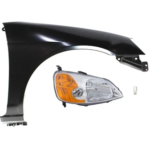 Headlight Lamp  Passenger Right Side Hand Sedan for Honda Civic 2001-2003 - Bild 1 von 12