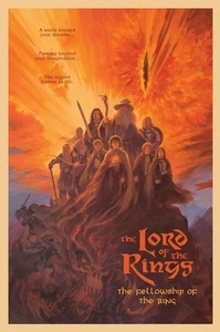 SDCC 2025 Lord of The Rings Movie Film Poster Giclee Print Art 24x36 LOTR Mondo - Picture 1 of 1